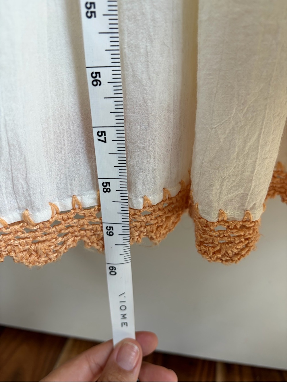 Chasing Unicorns RARE Cream Maxi Dress with Yellow Embroidery - Picture 14 of 15